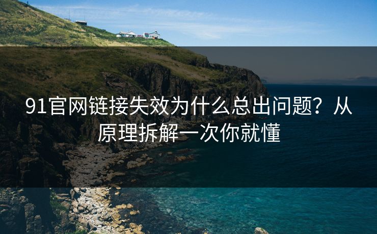 91官网链接失效为什么总出问题?从原理拆解一次你就懂 91官网链接失效为什么总出问题?从原理拆解一次你就懂